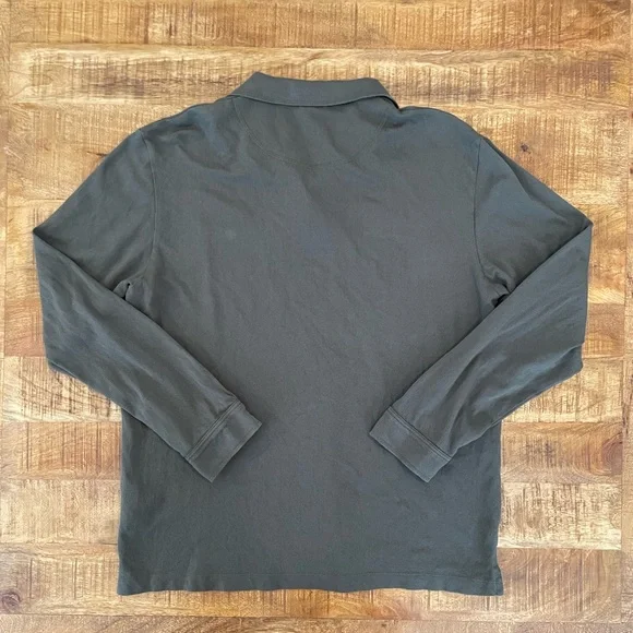 Sunspel Long Sleeve Riviera Polo Shirt - Picture 3 of 6